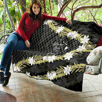 Born And Raised Aloha Hawaii Quilt Kanaka Kakau Hawaiian Tiare Pakalana Lei - Polynesian Pride