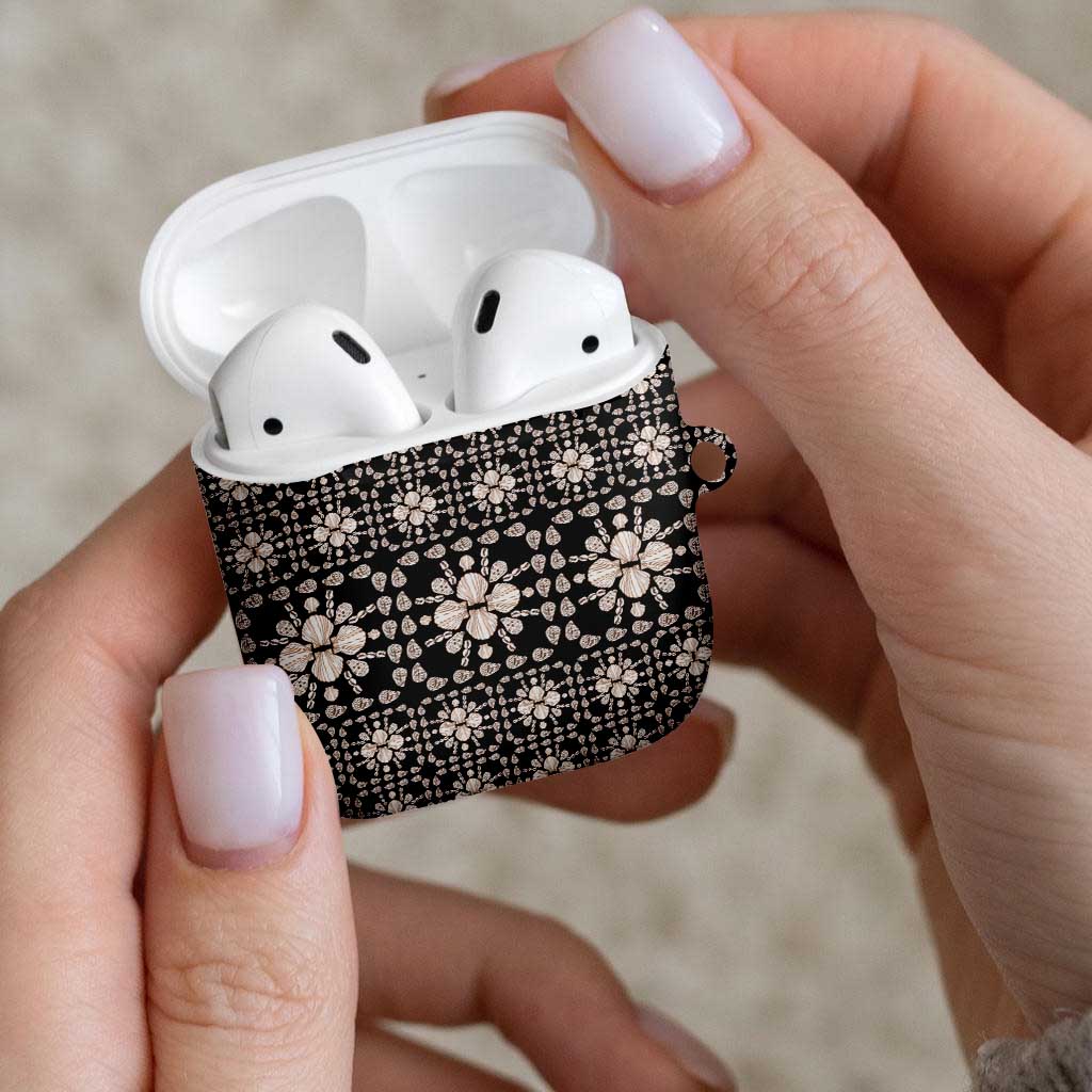 Aloha Hawaii Shell Quilt AirPods Case Seamless Style - Polynesian Pride