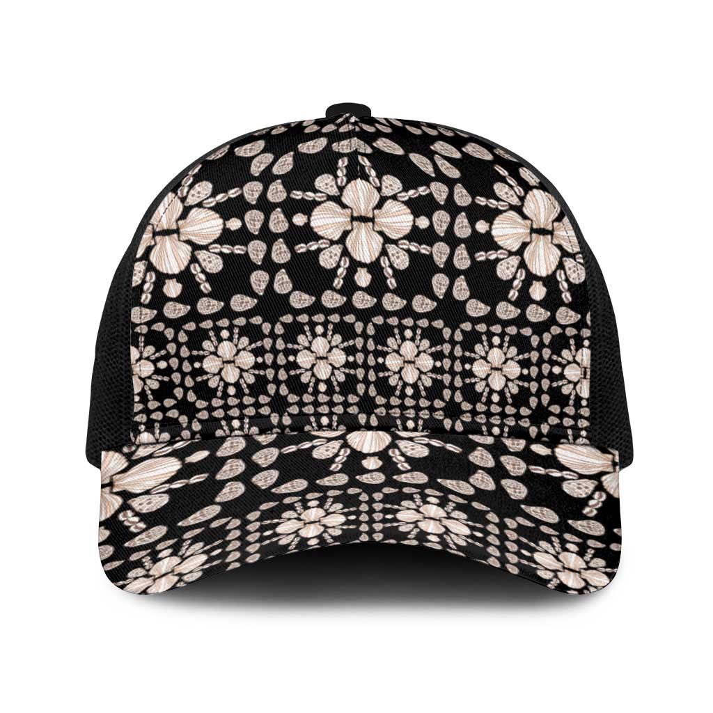 Aloha Hawaii Shell Quilt Baseball Net Cap Seamless Style - Polynesian Pride