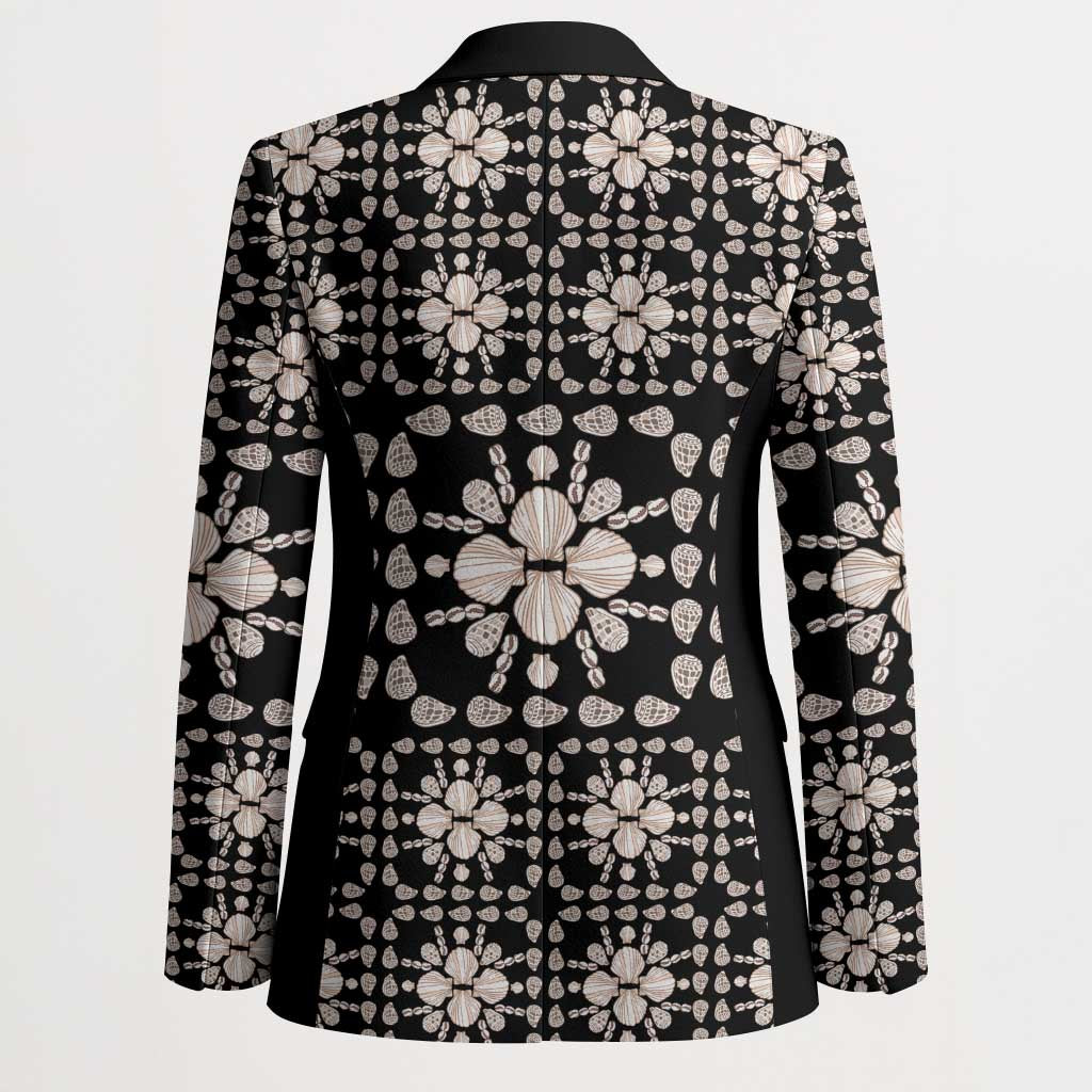 Aloha Hawaii Shell Quilt Blazer Seamless Style - Polynesian Pride