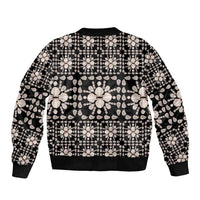 Aloha Hawaii Shell Quilt Bomber Jacket Seamless Style - Polynesian Pride