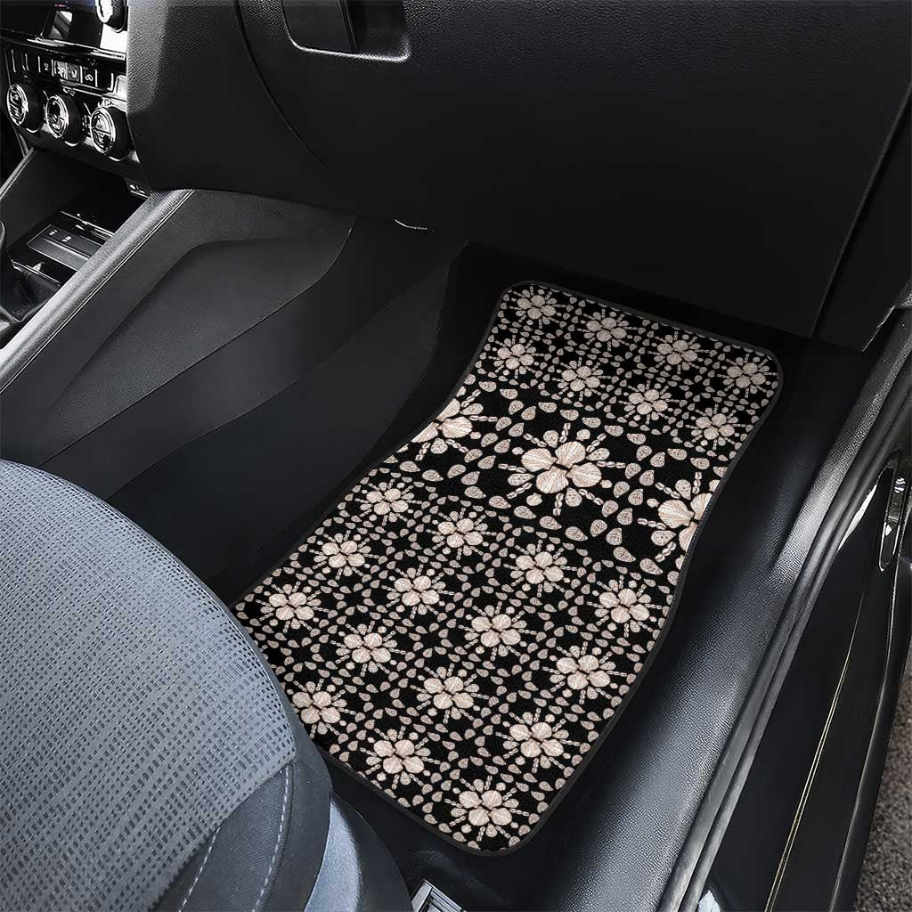 Aloha Hawaii Shell Quilt Car Mats Seamless Style - Polynesian Pride