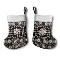 Aloha Hawaii Shell Quilt Christmas Stocking Seamless Style - Polynesian Pride