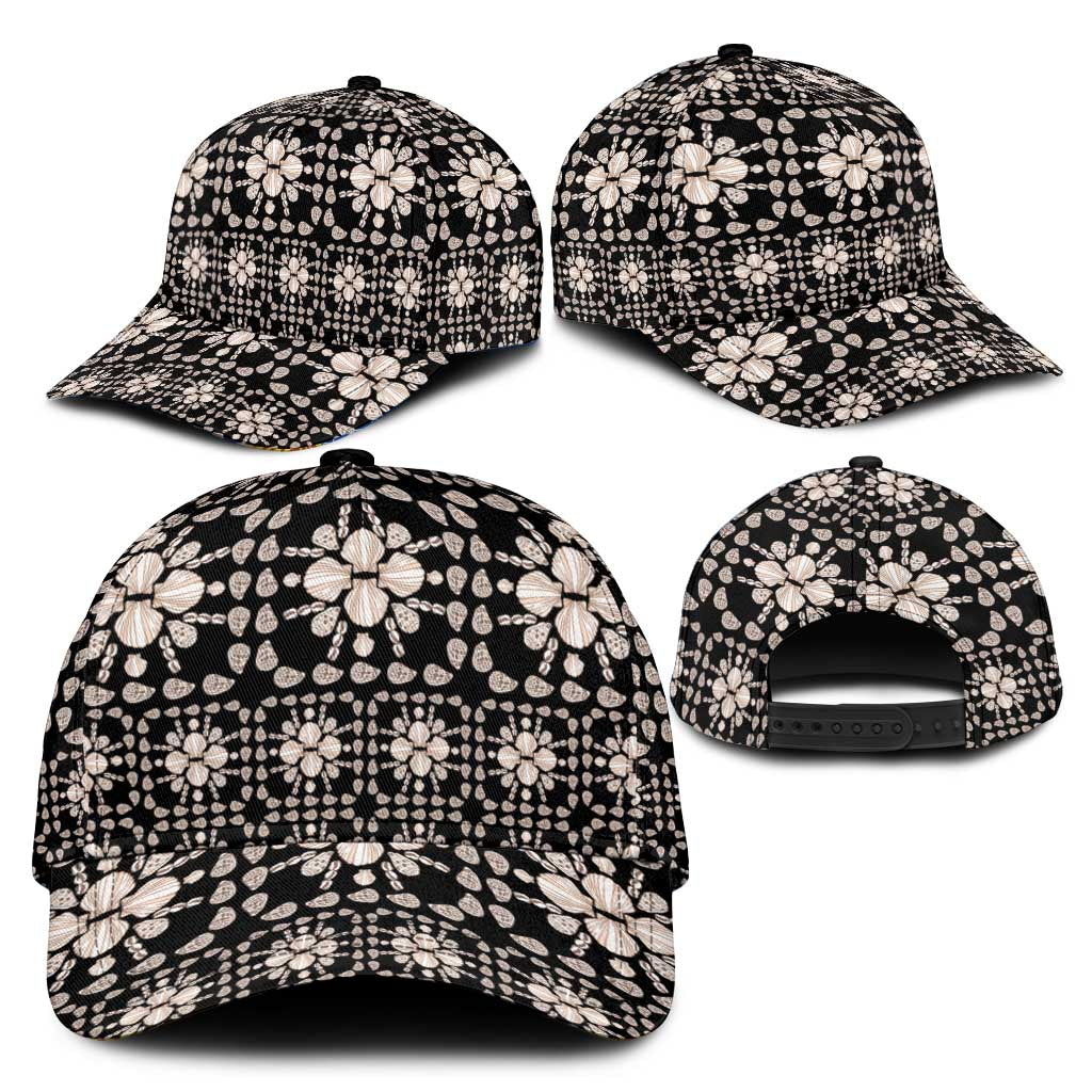 Aloha Hawaii Shell Quilt Classic Cap Seamless Style - Polynesian Pride