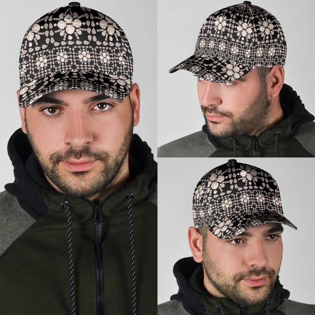 Aloha Hawaii Shell Quilt Classic Cap Seamless Style - Polynesian Pride