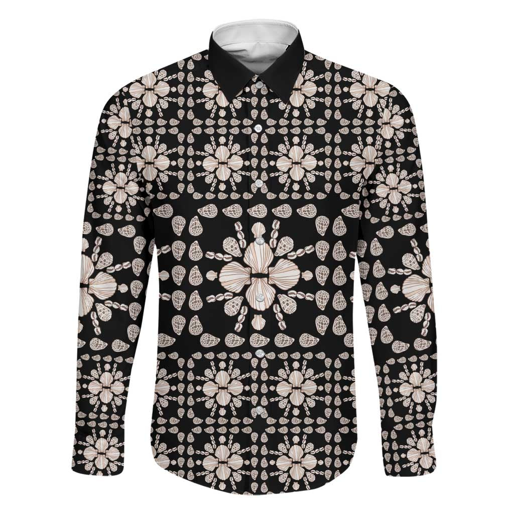 Aloha Hawaii Shell Quilt Family Matching Off Shoulder Short Dress and Hawaiian Shirt Seamless Style - Polynesian Pride