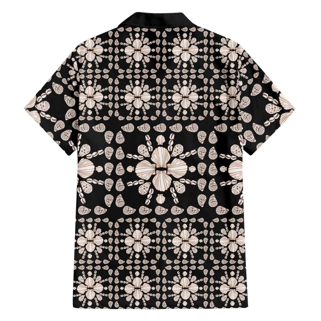 Aloha Hawaii Shell Quilt Family Matching Summer Maxi Dress and Hawaiian Shirt Seamless Style - Polynesian Pride