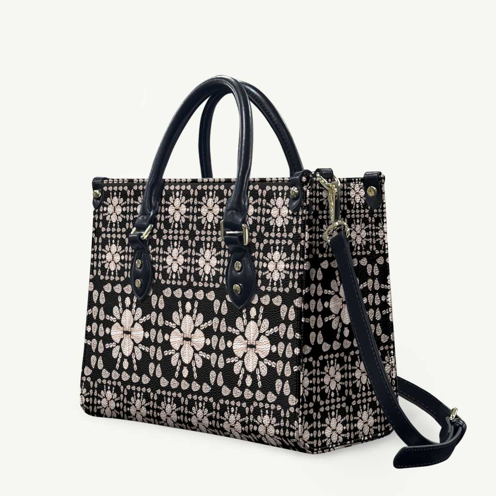 Aloha Hawaii Shell Quilt Leather Bag Seamless Style - Polynesian Pride