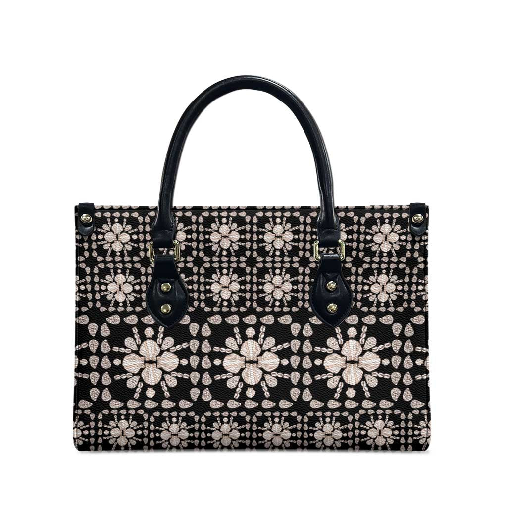 Aloha Hawaii Shell Quilt Leather Bag Seamless Style - Polynesian Pride