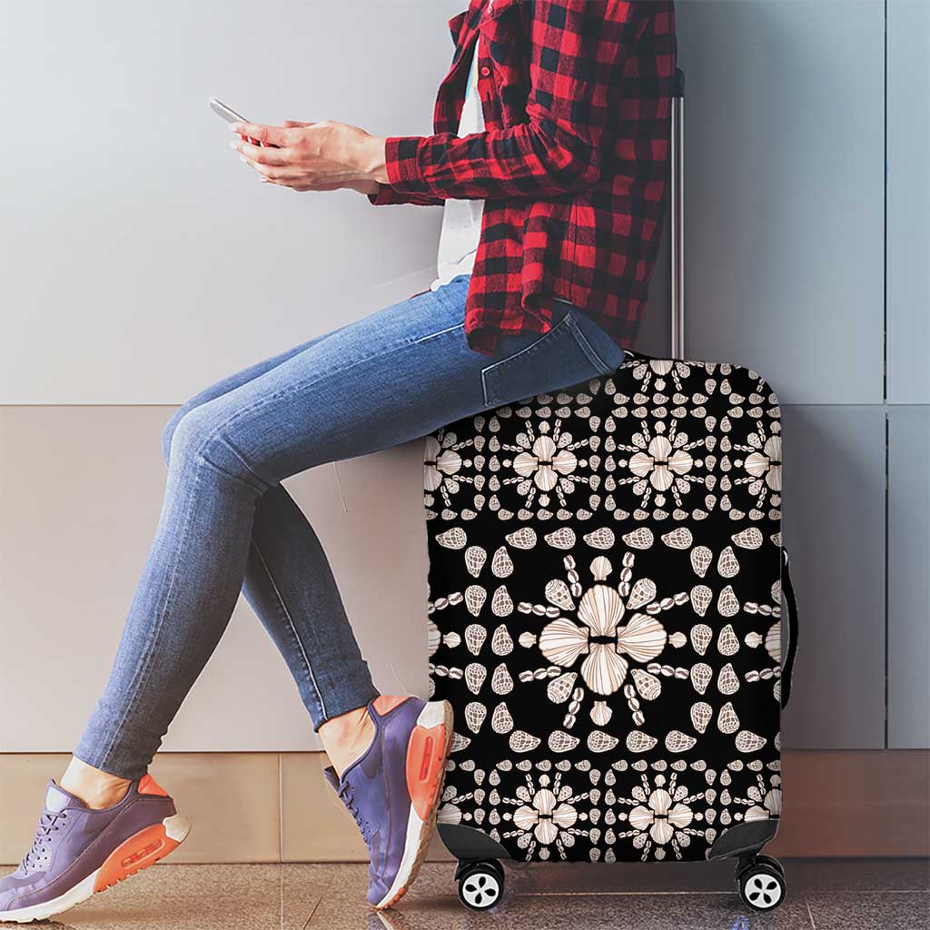 Aloha Hawaii Shell Quilt Luggage Cover Seamless Style - Polynesian Pride