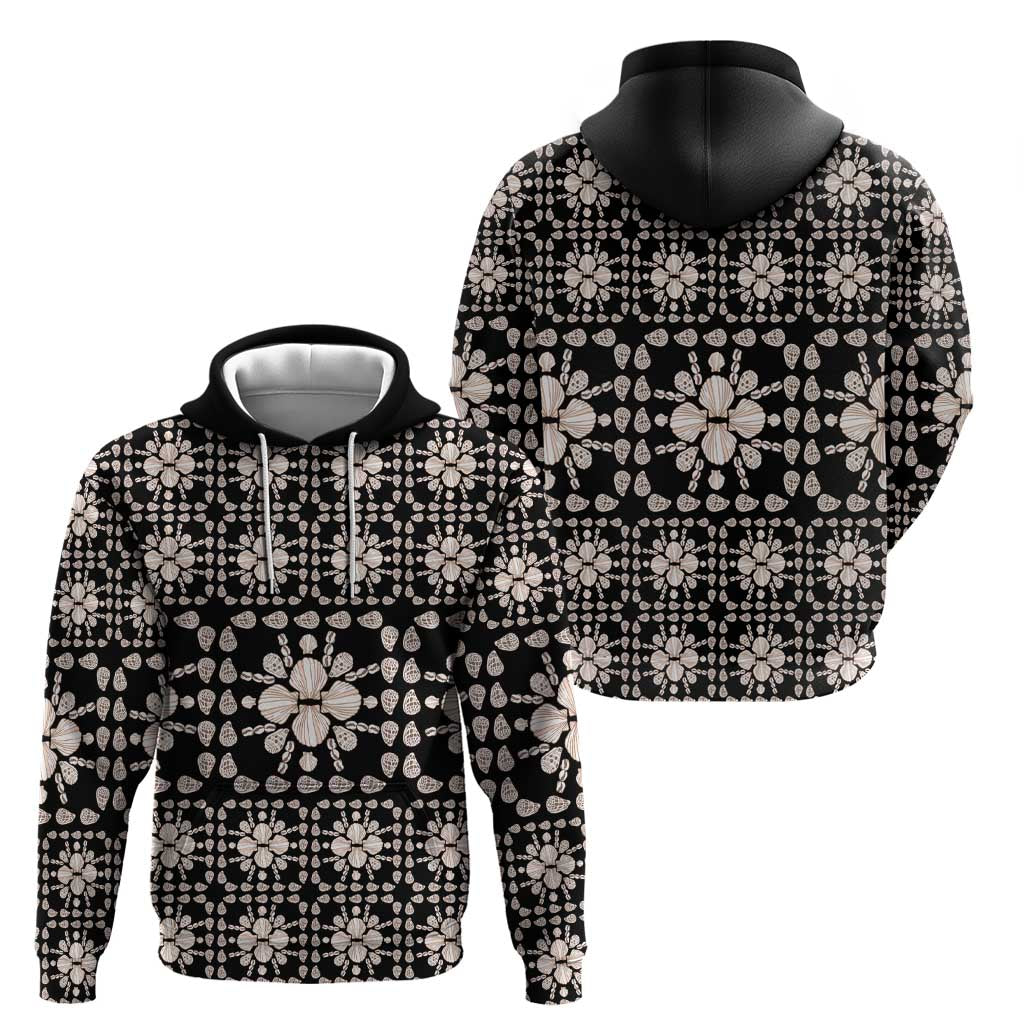 Aloha Hawaii Shell Quilt Zip Hoodie Seamless Style - Polynesian Pride