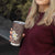 Mocha Mousse Polynesian Tribal Frangipani Tropical Vibe Tumbler Cup