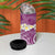 Pink Polynesian Tribal Frangipani Tropical Vibe 4 in 1 Can Cooler Tumbler