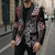 Red Aotearoa Niho Taniwha Blazer Maori Mythology Tooth - Taniko Motifs - Polynesian Pride