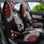 Red Aotearoa Niho Taniwha Car Seat Cover Maori Mythology Tooth - Taniko Motifs