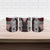 Red Aotearoa Niho Taniwha Ceramic Mug Maori Mythology Tooth - Taniko Motifs - Polynesian Pride