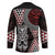 Red Aotearoa Niho Taniwha Hockey Jersey Maori Mythology Tooth - Taniko Motifs - Polynesian Pride