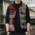 Red Aotearoa Niho Taniwha Sleeveless Puffer Jacket Maori Mythology Tooth - Taniko Motifs - Polynesian Pride