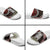 Red Aotearoa Niho Taniwha Slide Sandals Maori Mythology Tooth - Taniko Motifs - Polynesian Pride