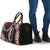 Red Aotearoa Niho Taniwha Travel Bag Maori Mythology Tooth - Taniko Motifs - Polynesian Pride