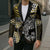 Yellow Aotearoa Niho Taniwha Blazer Maori Mythology Tooth - Taniko Motifs - Polynesian Pride