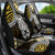 Yellow Aotearoa Niho Taniwha Car Seat Cover Maori Mythology Tooth - Taniko Motifs