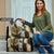 Yellow Aotearoa Niho Taniwha Travel Bag Maori Mythology Tooth - Taniko Motifs - Polynesian Pride