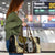 Yellow Aotearoa Niho Taniwha Travel Bag Maori Mythology Tooth - Taniko Motifs - Polynesian Pride