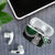 Green Aotearoa Niho Taniwha AirPods Case Maori Mythology Tooth - Taniko Motifs - Polynesian Pride