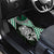 Green Aotearoa Niho Taniwha Car Mats Maori Mythology Tooth - Taniko Motifs