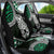 Green Aotearoa Niho Taniwha Car Seat Cover Maori Mythology Tooth - Taniko Motifs