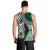 Green Aotearoa Niho Taniwha Men Tank Top Maori Mythology Tooth - Taniko Motifs