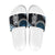 Blue Aotearoa Niho Taniwha Slide Sandals Maori Mythology Tooth - Taniko Motifs - Polynesian Pride