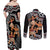 Aotearoa Kapa Haka Couples Matching Off Shoulder Maxi Dress and Long Sleeve Button Shirt 2025 Festival - Traditional Maori Dance