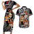 Aotearoa Kapa Haka Couples Matching Short Sleeve Bodycon Dress and Hawaiian Shirt 2025 Festival - Traditional Maori Dance