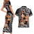 Aotearoa Kapa Haka Couples Matching Short Sleeve Bodycon Dress and Hawaiian Shirt 2025 Festival - Traditional Maori Dance