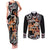 Aotearoa Kapa Haka Couples Matching Tank Maxi Dress and Long Sleeve Button Shirt 2025 Festival - Traditional Maori Dance