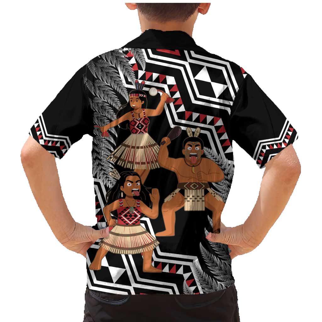 Aotearoa Kapa Haka Family Matching Mermaid Dress and Hawaiian Shirt 2025 Festival - Traditional Maori Dance