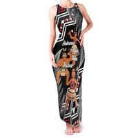 Aotearoa Kapa Haka Family Matching Tank Maxi Dress and Hawaiian Shirt 2025 Festival - Traditional Maori Dance