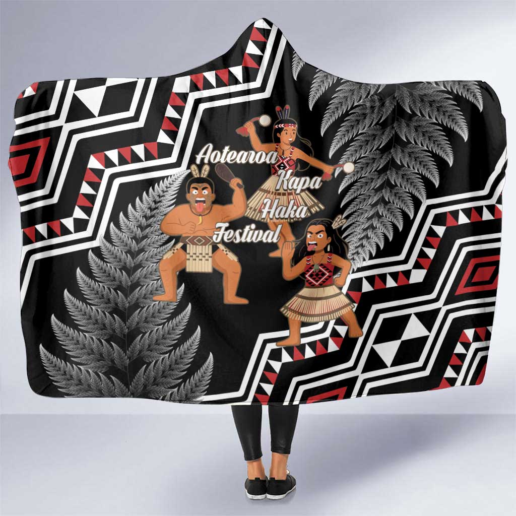 Aotearoa Kapa Haka Hooded Blanket 2025 Festival - Traditional Maori Dance