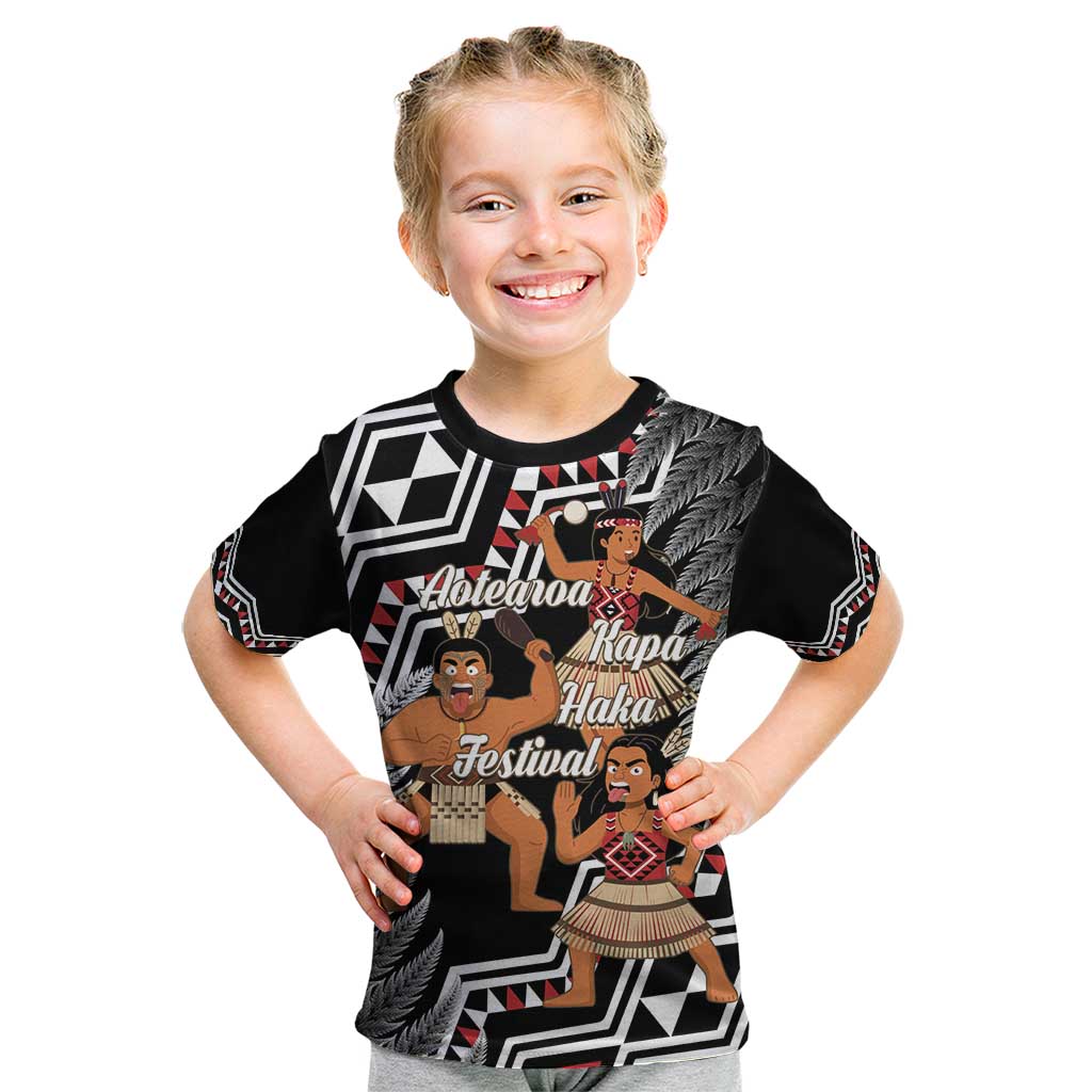 Aotearoa Kapa Haka Kid T Shirt 2025 Festival - Traditional Maori Dance