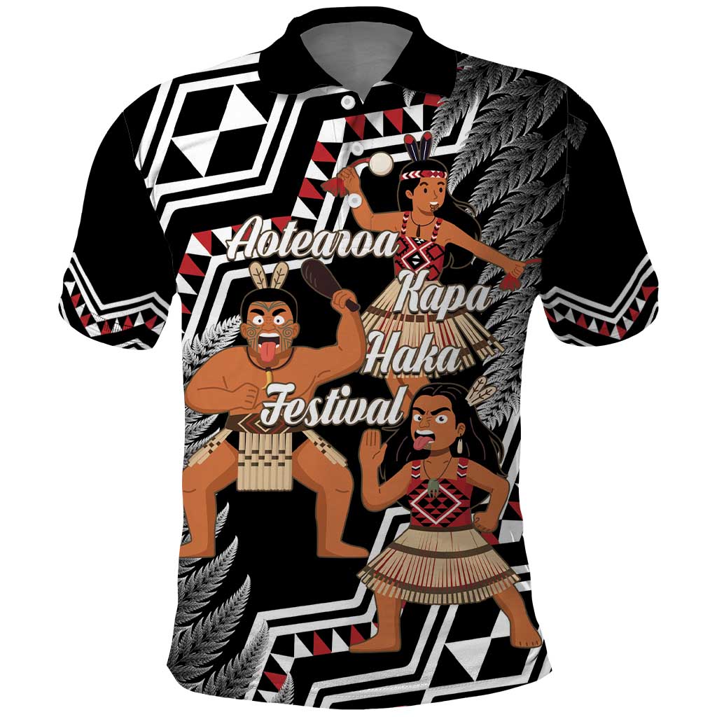 Aotearoa Kapa Haka Polo Shirt 2025 Festival - Traditional Maori Dance