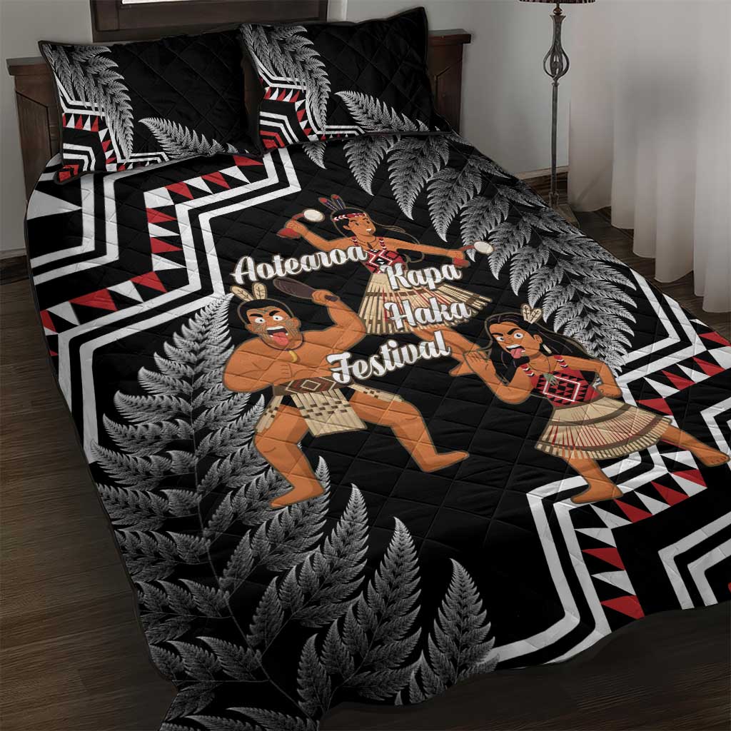 Aotearoa Kapa Haka Quilt Bed Set 2025 Festival - Traditional Maori Dance