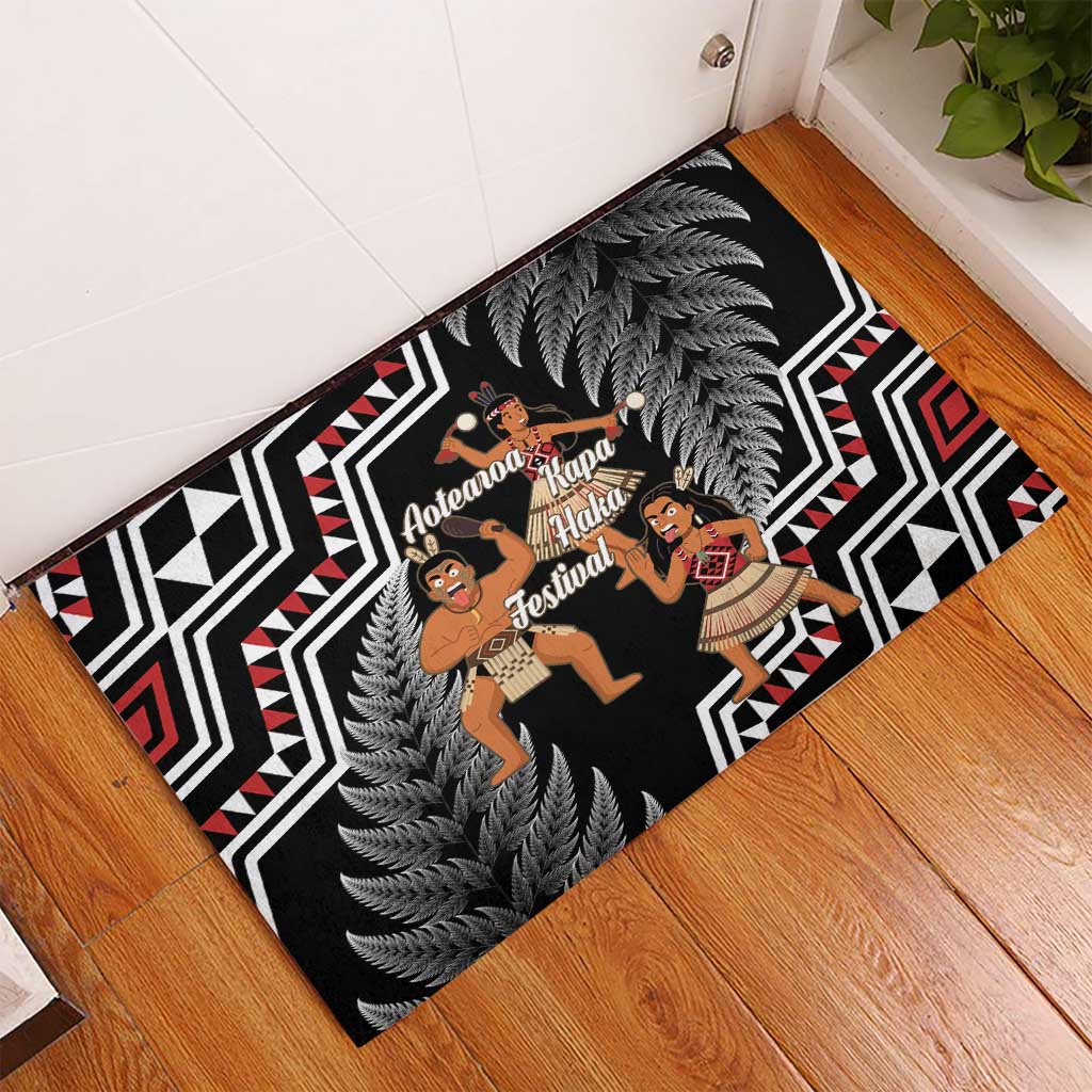Aotearoa Kapa Haka Rubber Doormat 2025 Festival - Traditional Maori Dance