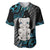 Aotearoa Taniko Paua Shell With Hei Tiki Baseball Jersey