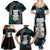 Aotearoa Taniko Paua Shell With Hei Tiki Family Matching Summer Maxi Dress and Hawaiian Shirt