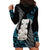 Aotearoa Taniko Paua Shell With Hei Tiki Hoodie Dress