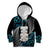 Aotearoa Taniko Paua Shell With Hei Tiki Kid Hoodie