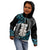 Aotearoa Taniko Paua Shell With Hei Tiki Kid Hoodie