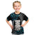 Aotearoa Taniko Paua Shell With Hei Tiki Kid T Shirt